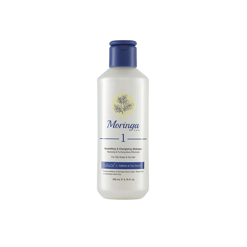 Nourishing &amp; energizing shampoo 1 for oily scalp &amp; dry hair MORINGA EMO