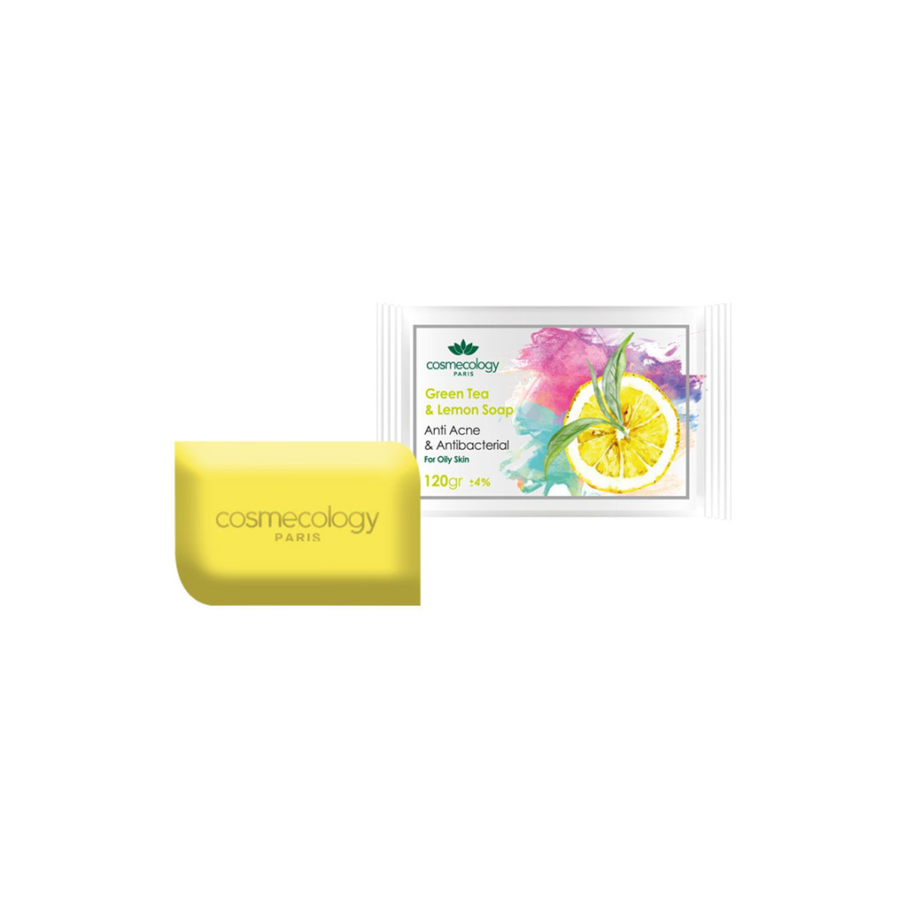 Green-Tea-&amp;-Lemon-Soap-120gr-COSMECOLOGY1
