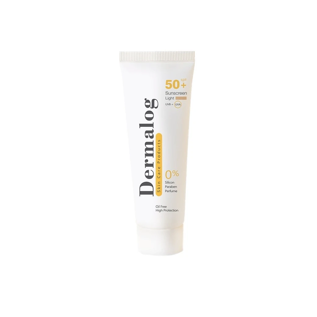 Sunscreen-Cream-Tinted-SPF50+-Oil-Free-Dermalog