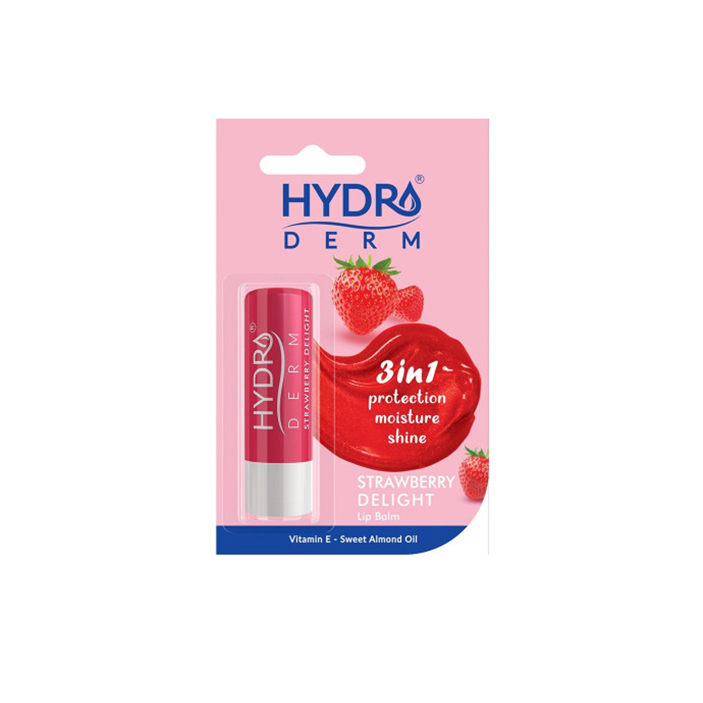 STRAWBERRY DELIGHT LIP BALM HYDRODERM1