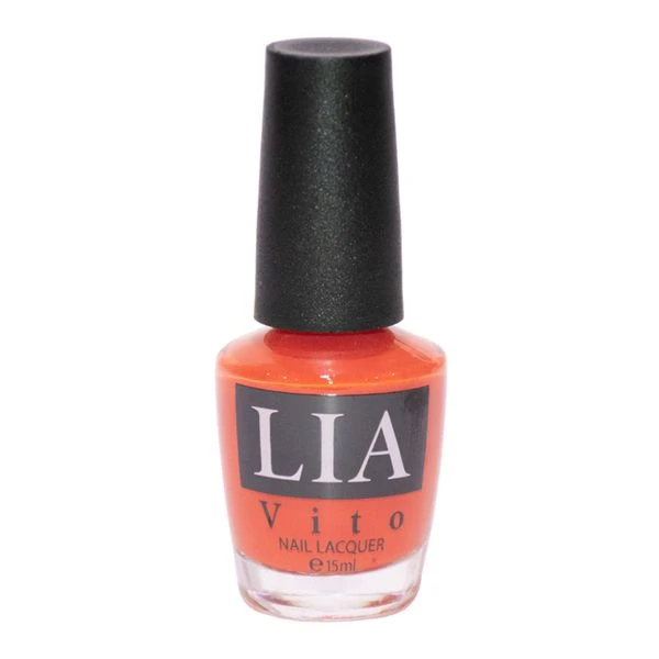 039-Orange Fever Nail Polish LIA VITO