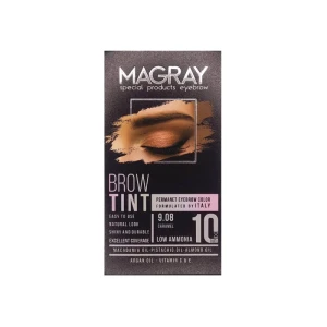 کیت رنگ ابرو شماره 9.08 رنگ کاراملی مگرای