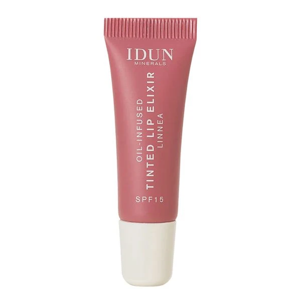 IDUN OIL-INFUSED TINTED LIP ELIXIR LINNEA SPF15