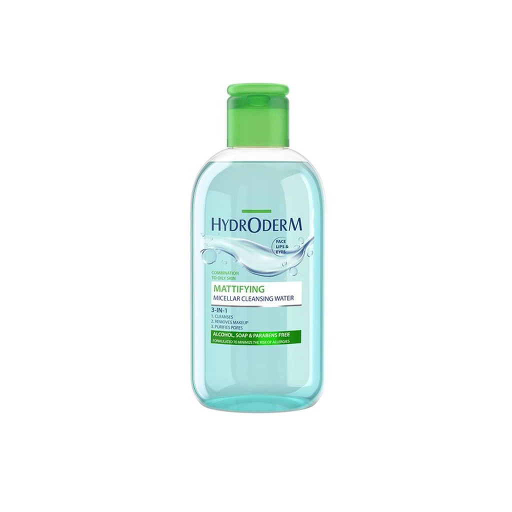 Mattifying Micellar cleansing water 250ml HYDRODERM