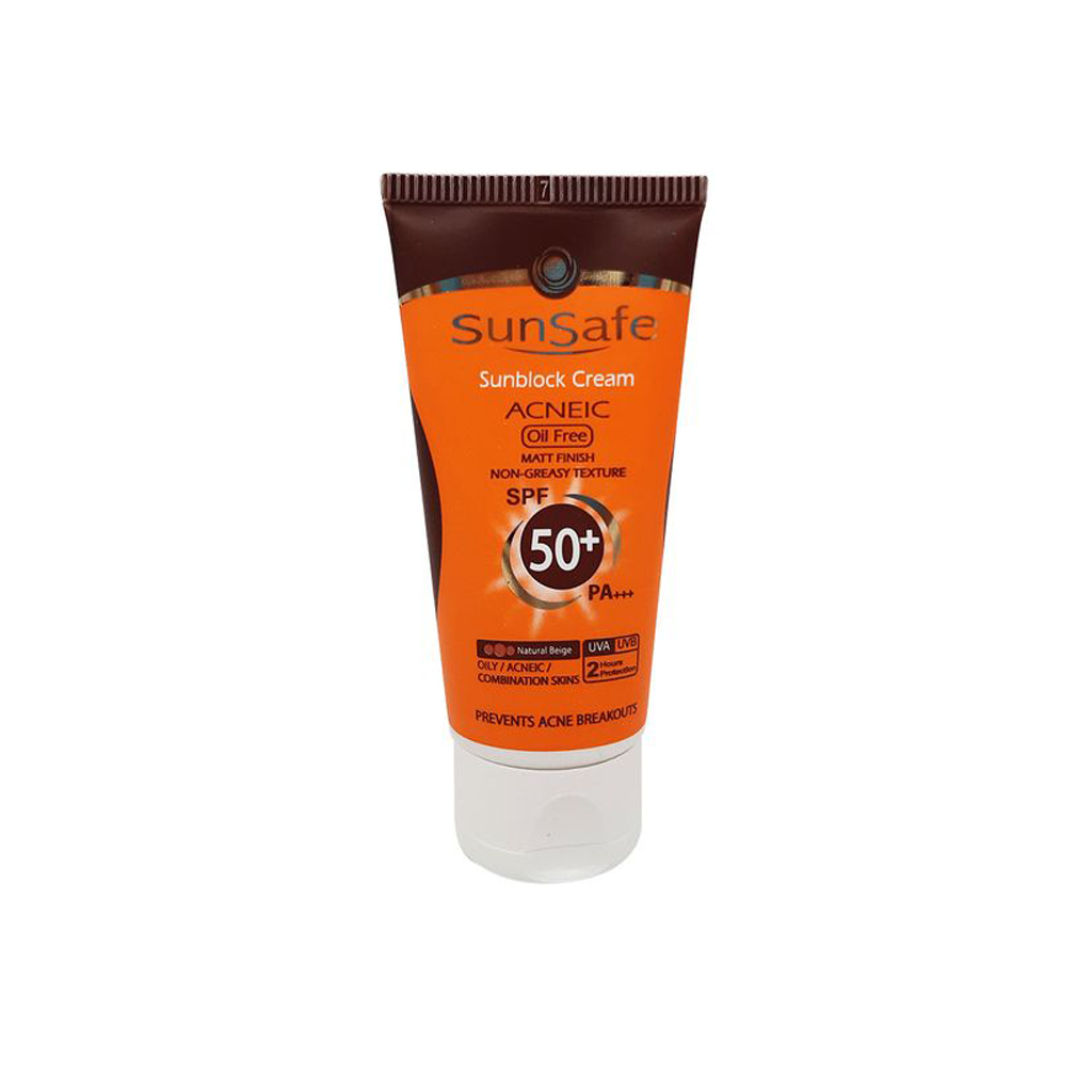 SunSafe-Sunscreen-Acneic-Cream-SPF50-Oil-Free-50ml-SUNSAFE