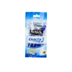 Exacta-3-men-Shaving-Razor-3-blade-4-razors-SCHICK