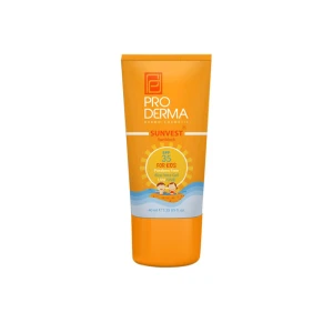 ضد آفتاب مخصوص کودکان فاقد جاذبه‌های شیمیایی SPF35 پرودرما