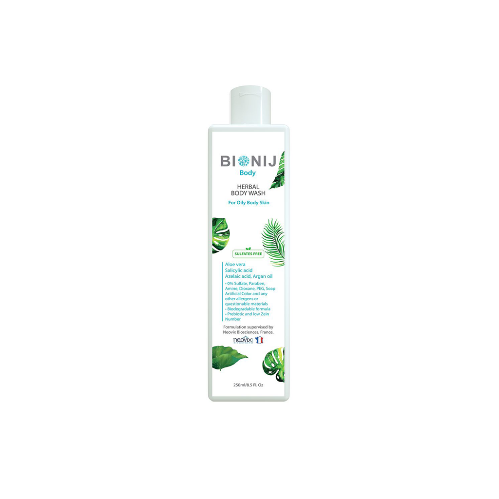 BIONIJ HERBAL BODY WASH FOR OILY-SKIN-250-ML