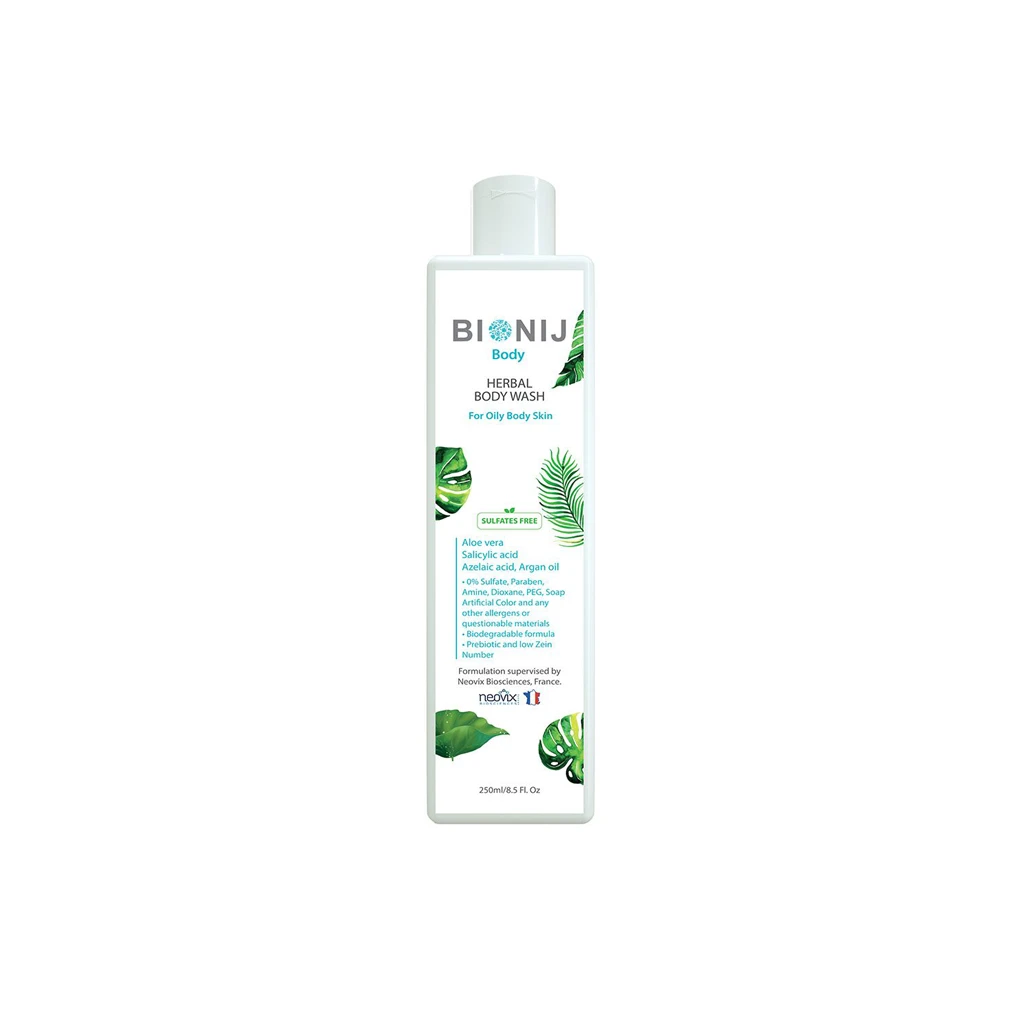BIONIJ HERBAL BODY WASH FOR OILY-SKIN-250-ML