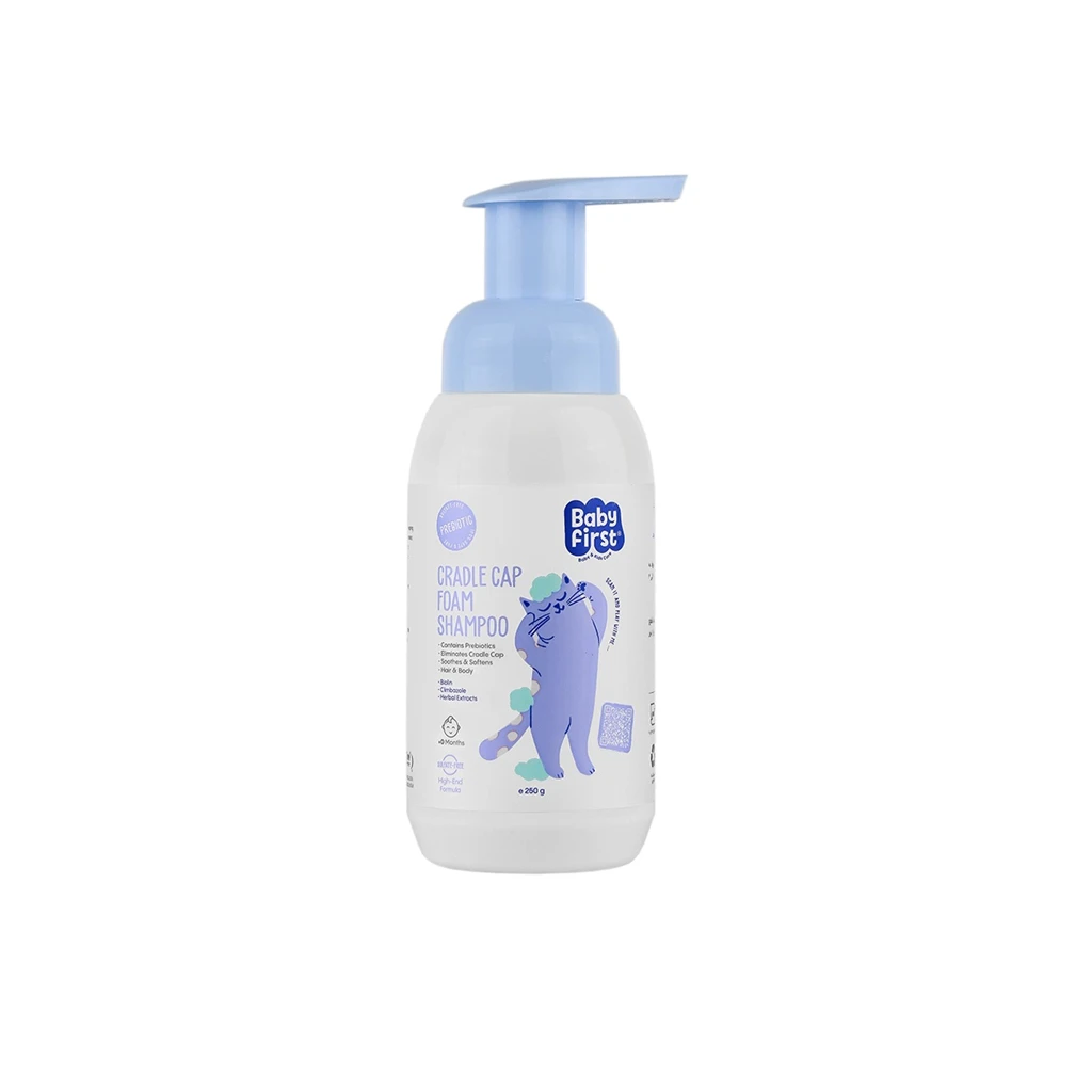 BABY FIRST Cradle Cap Foam Shampoo 250ml