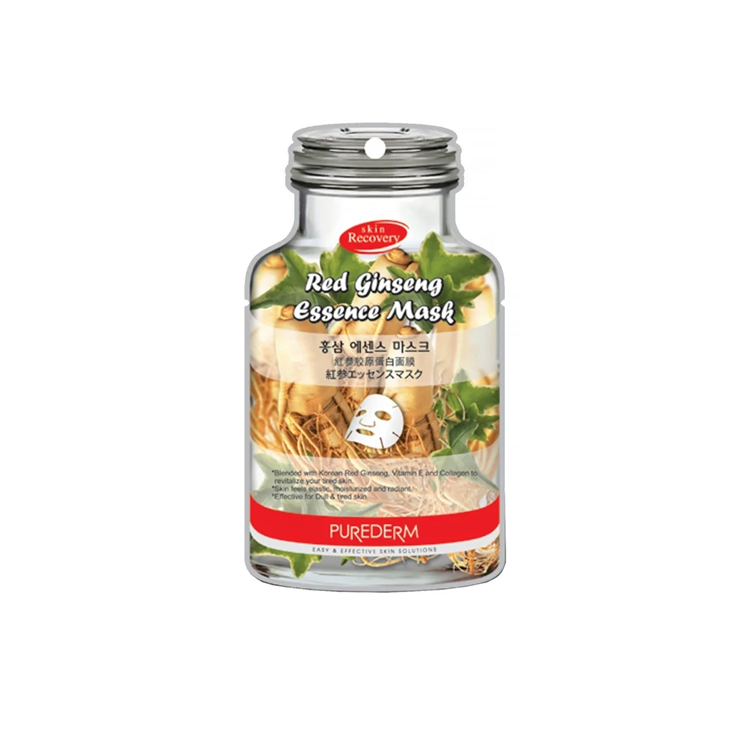 Purederm-Red-Ginseng-Essenc-Face-Mask-15gr-Pack-Of-10
