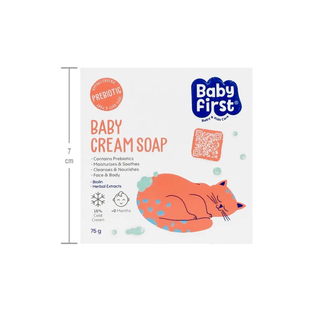 Infant kids cream soap BABY FIRST