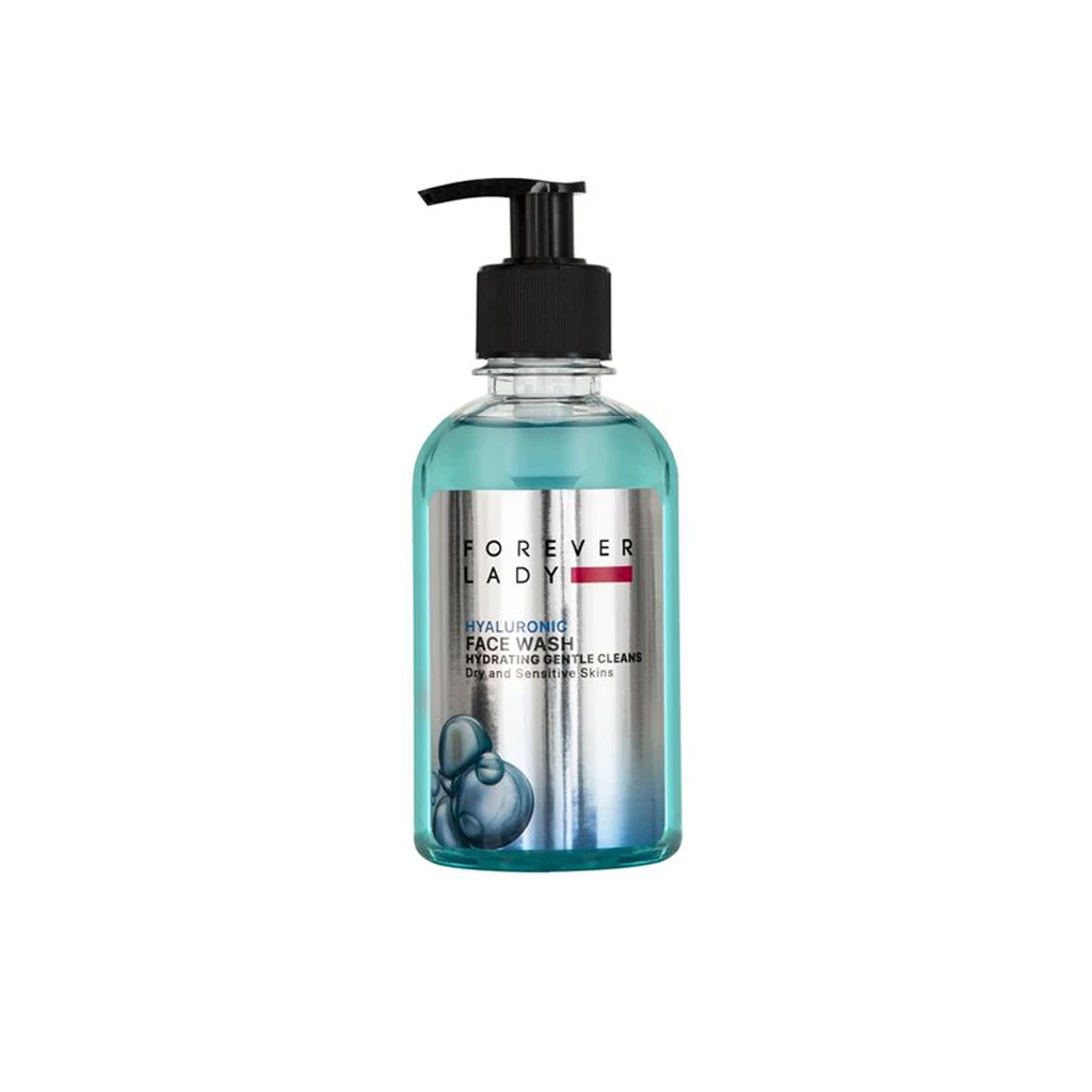 Gel Face Wash Hyaluronic Acid For Dry And Normal Skin FOREVER LADY