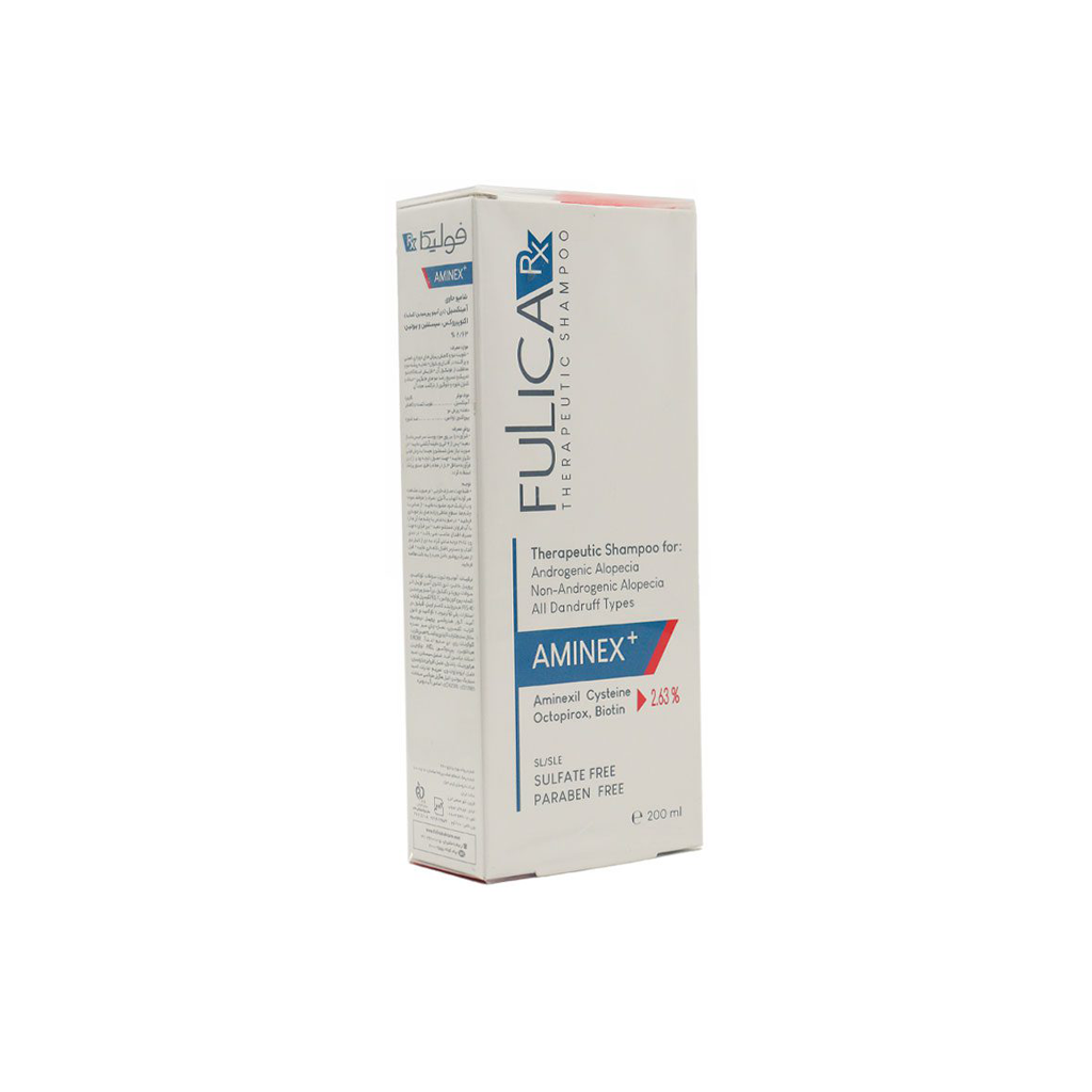 Fulica RX AMINEX Sulfate Free Therapeutic Shampoo 200 ml1
