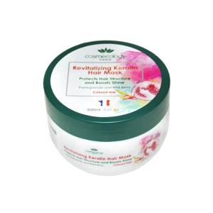 ماسک مو کراتینه و احیا کننده موهای رنگ شده کاسمکولوژی