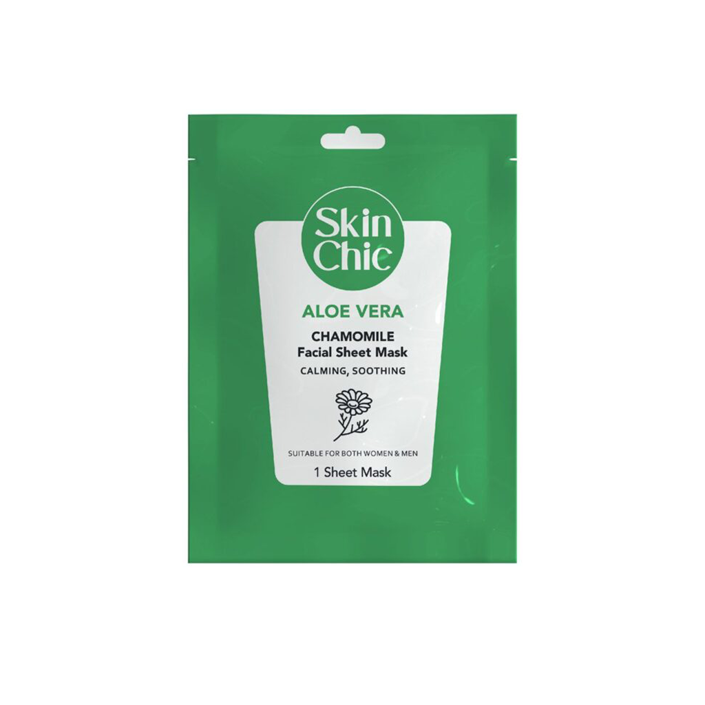 Aloe-Vera-And-Chamomile-Facial-Sheet-SKIN-CHIC