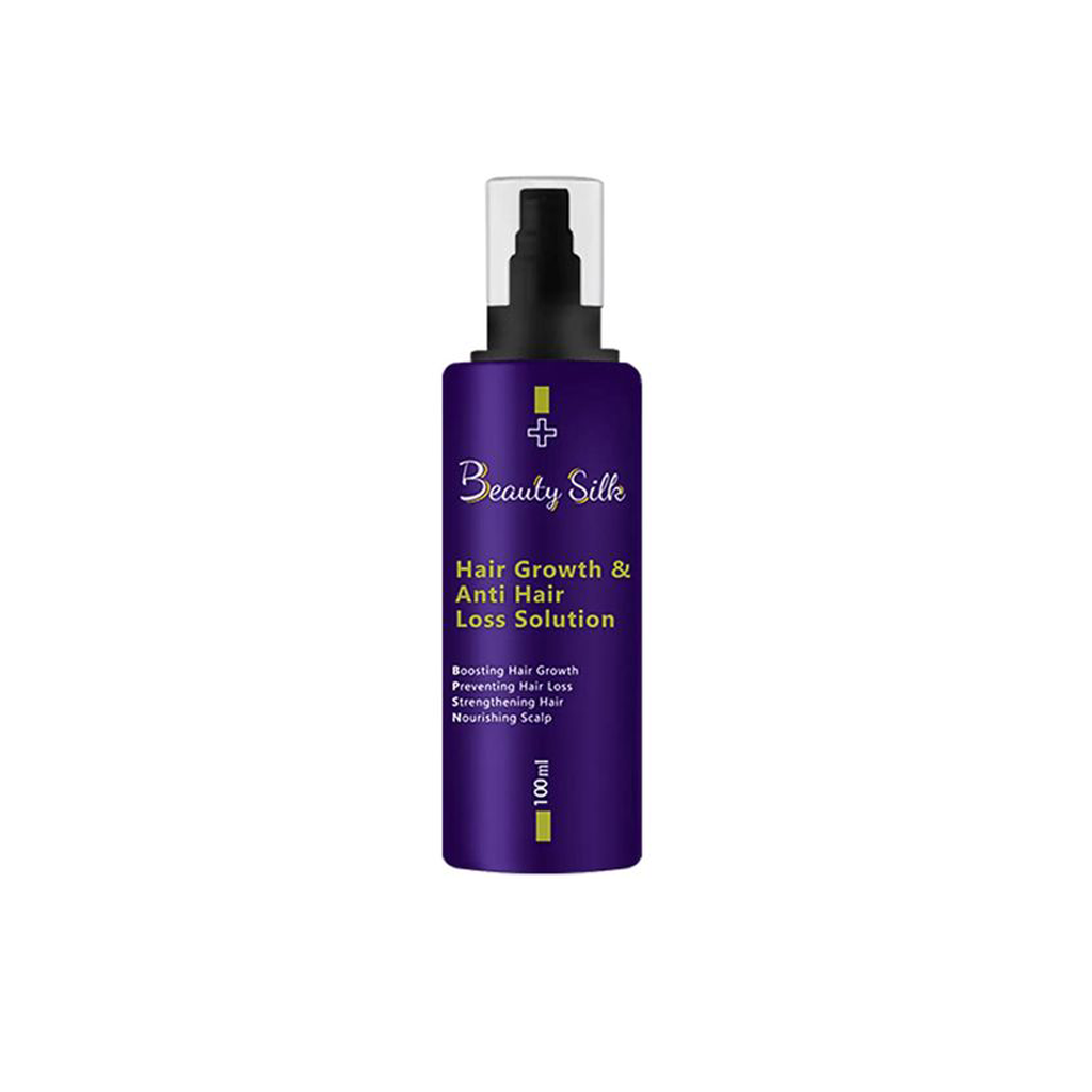 Hair growth &amp; anti hair loss solution 100ml BEAUTY SILK