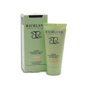 ضد آفتاب رنگی پوست چرب ریچلند