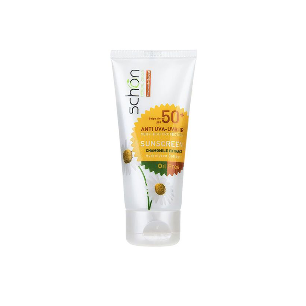 Oil-Free-SunScreen-Cream-SPF50+-beige-SCHON