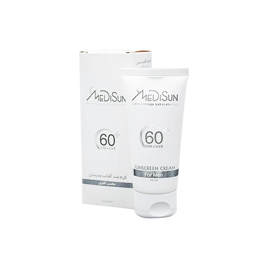 Sunscreen cream for men SPF60 50ml MEDISUN1