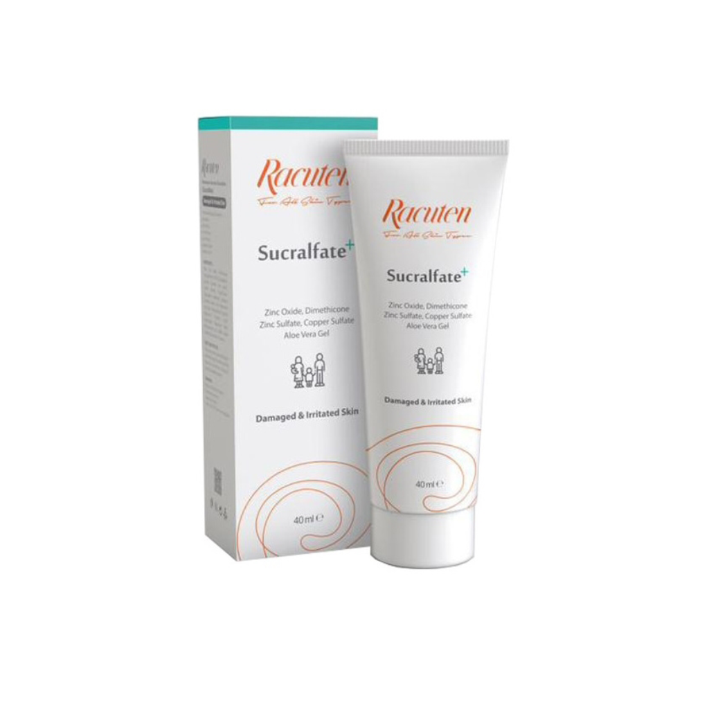 CREAM DAMAGED &amp; IRRITATED SKIN SUCRALFATE 40GR RACUTEN