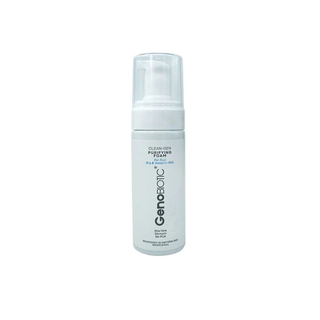 Skin-Cleansing-purifying-Face-foam-150ml-Dry &amp;-Sensitive-skin-GENO