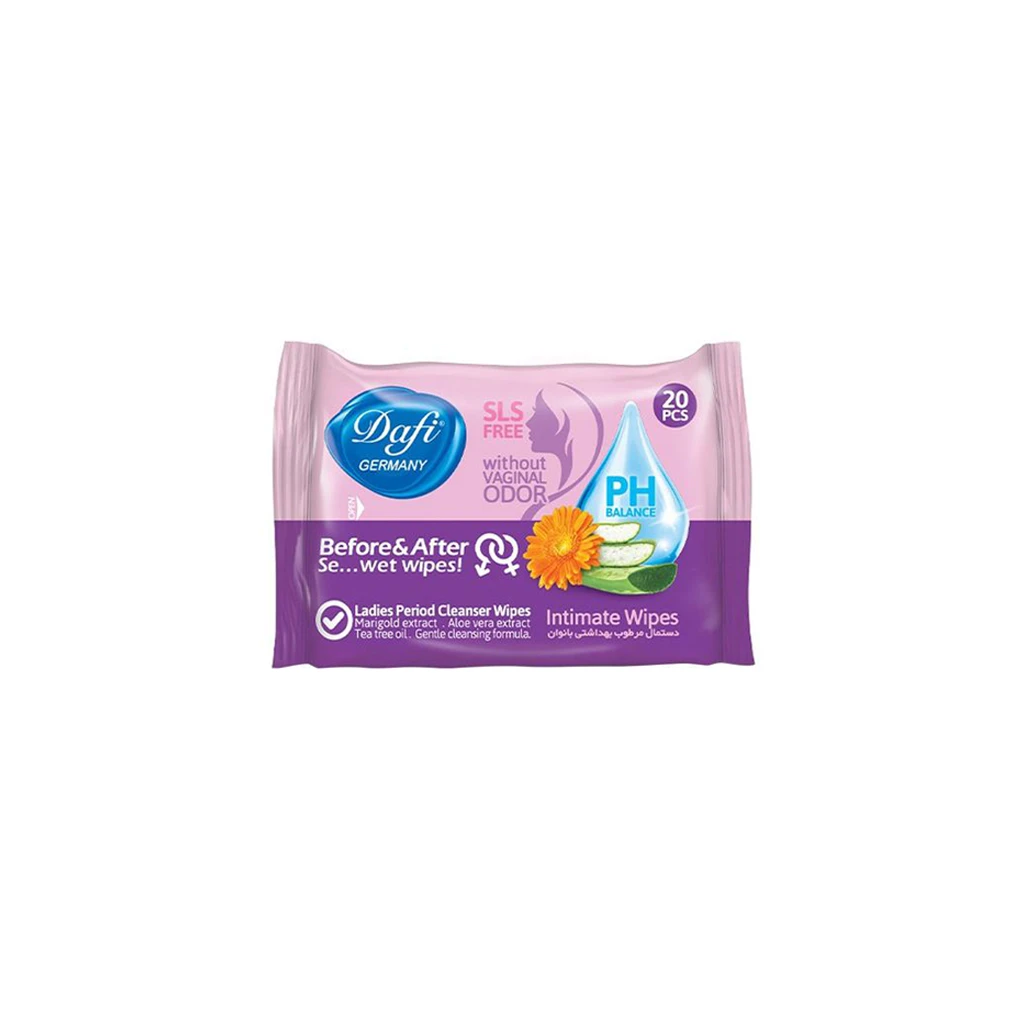 DAFI-LADIES-PERIOD-CLEANSER-WET-WIPES-20PCS