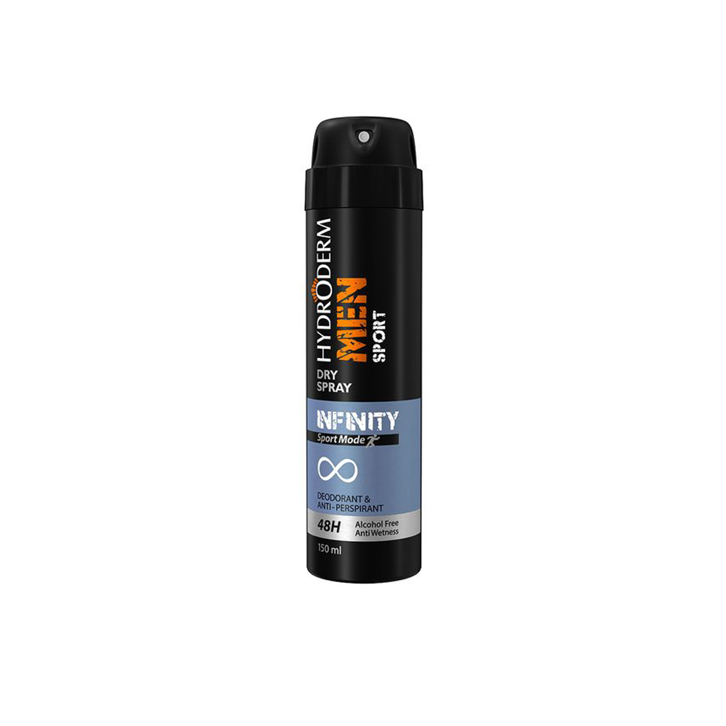 mens antiperspirant spray Sport Infinity HYDRODERM