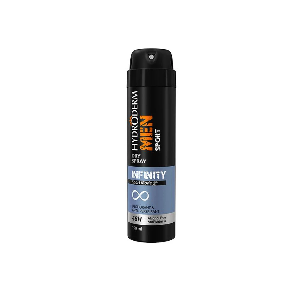 mens antiperspirant spray Sport Infinity HYDRODERM