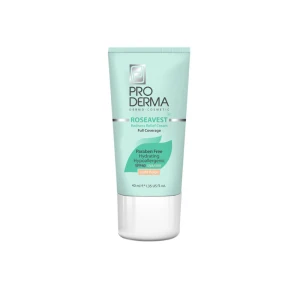 کرم مرطوب کننده رنگی بژ روشن SPF40 مناسب پوست معمولی و حساس پرودرما