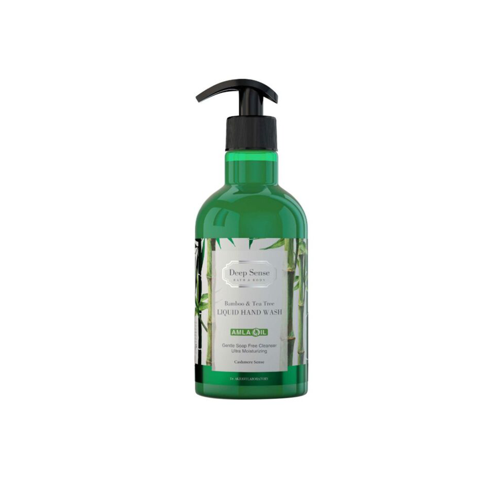 Bamboo-&amp;-tea-tree-liquid-hand-wash-400ml-DEEP-SENSE