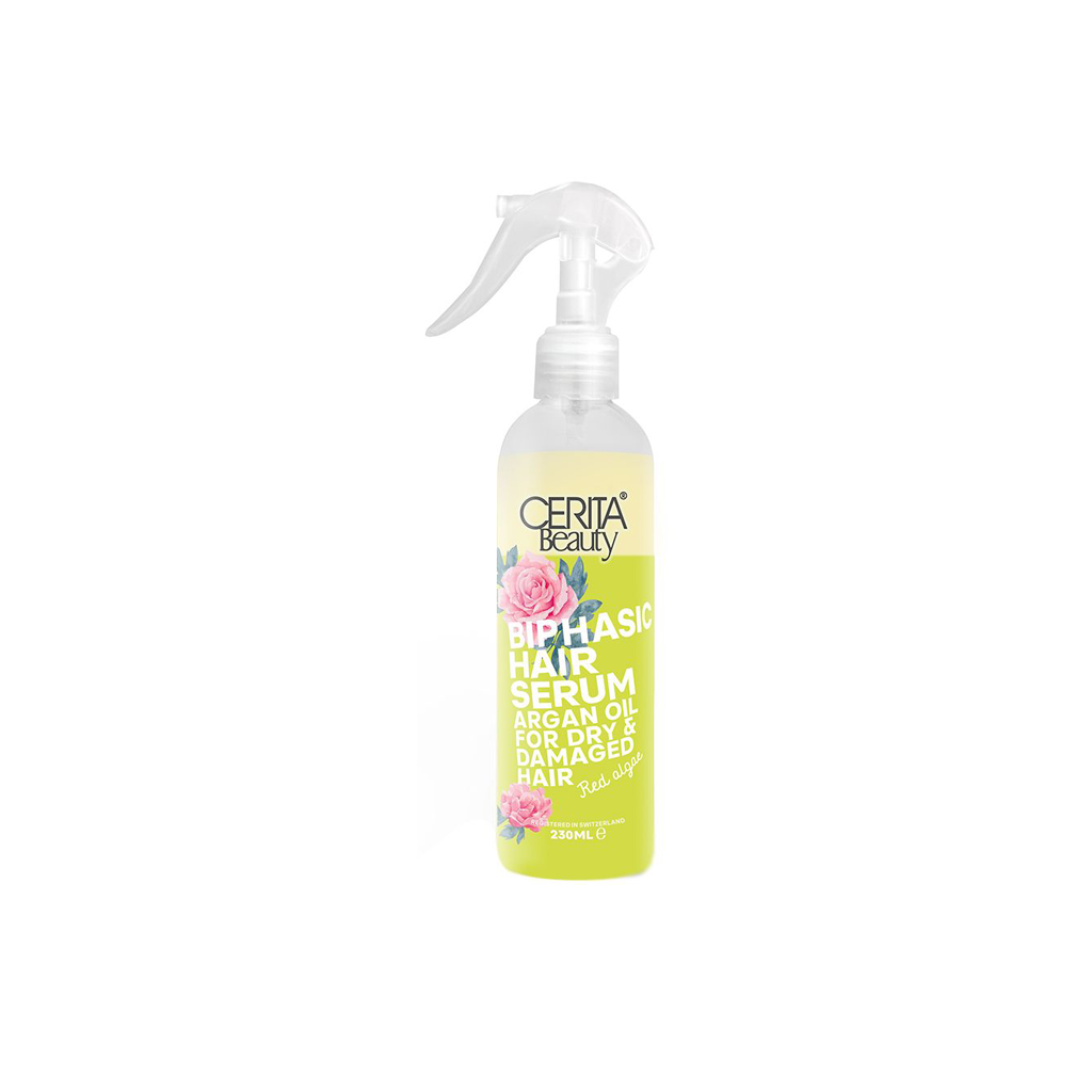 Beauty-Biphasic-Hair-Serum-With-Argan-Oil-For-Dry &amp;-Damaged-Hair-CERITA-beauty