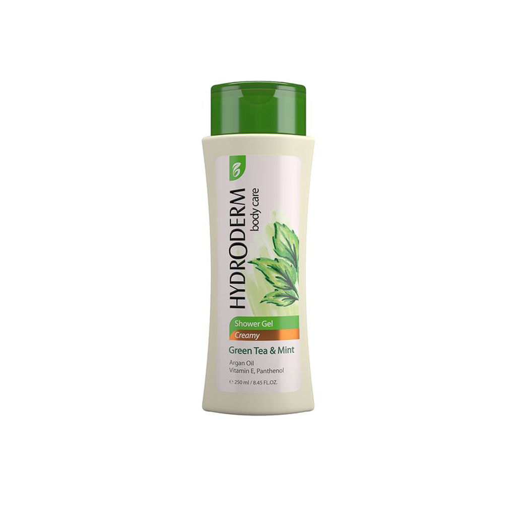 Body Care Green Tea &amp; Mint creamy Shower gel 250ml HYDRODERM