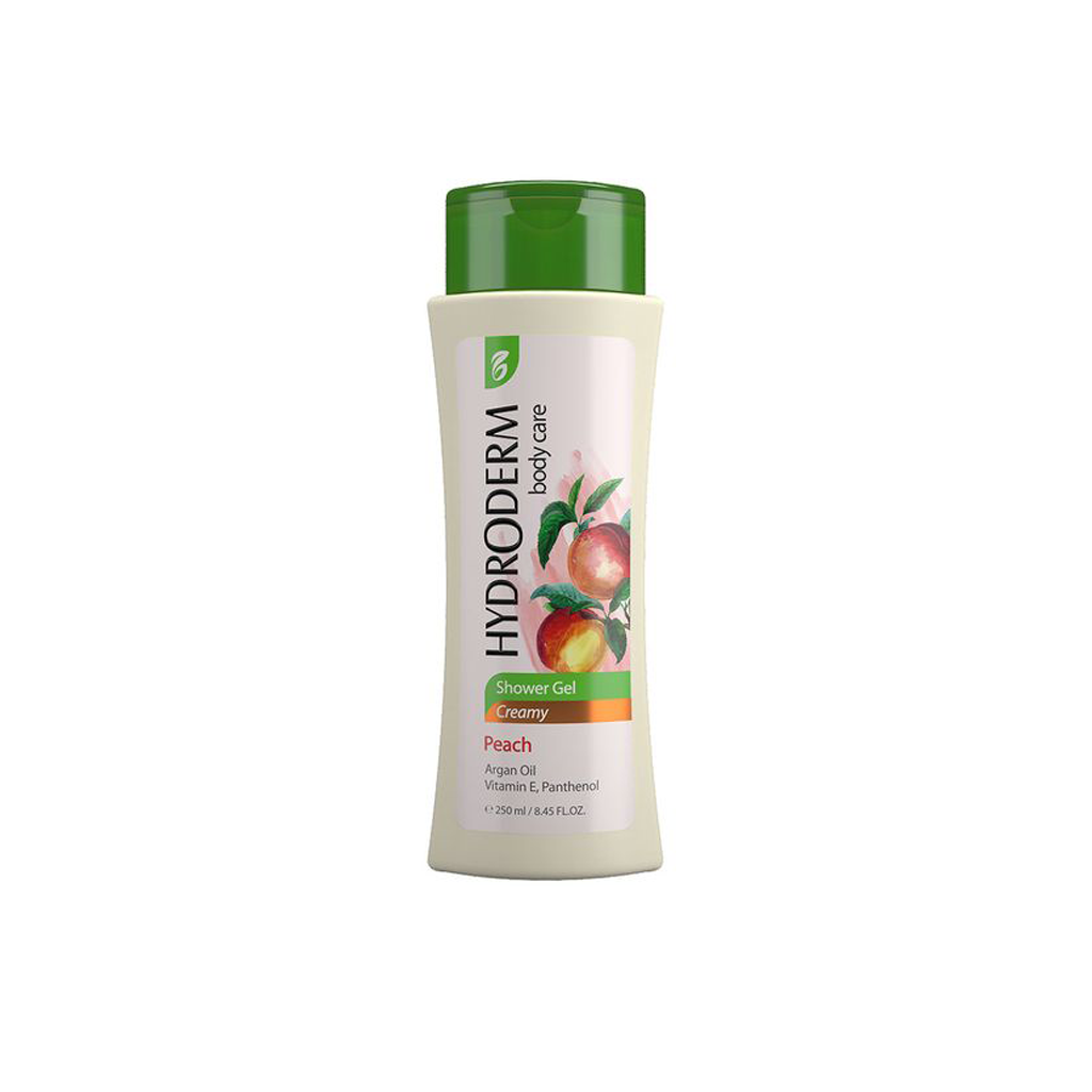 Body Care Peach &amp; Argan creamy Shower gel 250ml HYDRODERM
