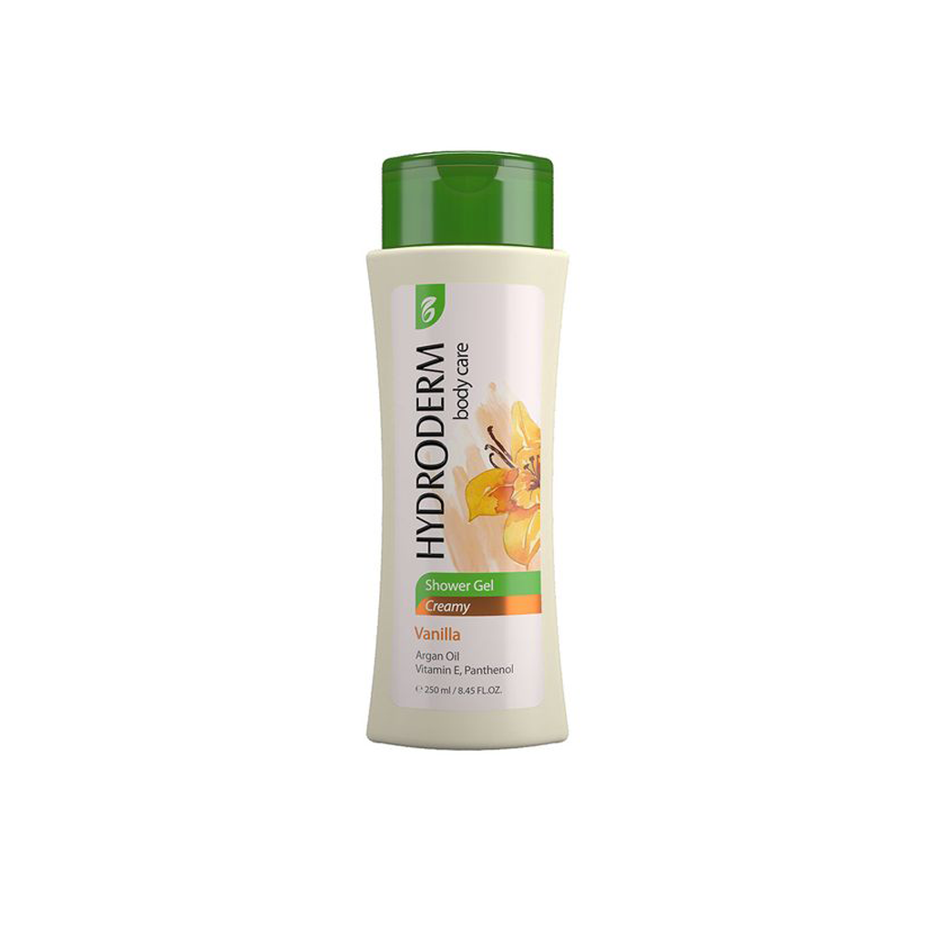 Body Care Vanilla &amp; Argan creamy Shower gel 250ml HYDRODERM