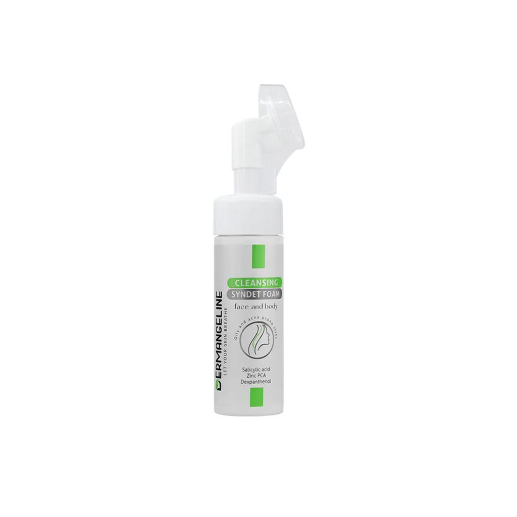 Cleanser-and-Moisturizier-Foam-for-Oily-Skins-DERMANGELINE