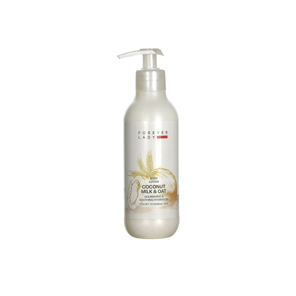 Coconut milk and oat body lotion FOREVER LADY