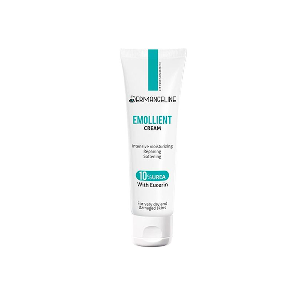 Cream softener body damaged and dry skin adult eucerin and urea 10% DERMANGELINE