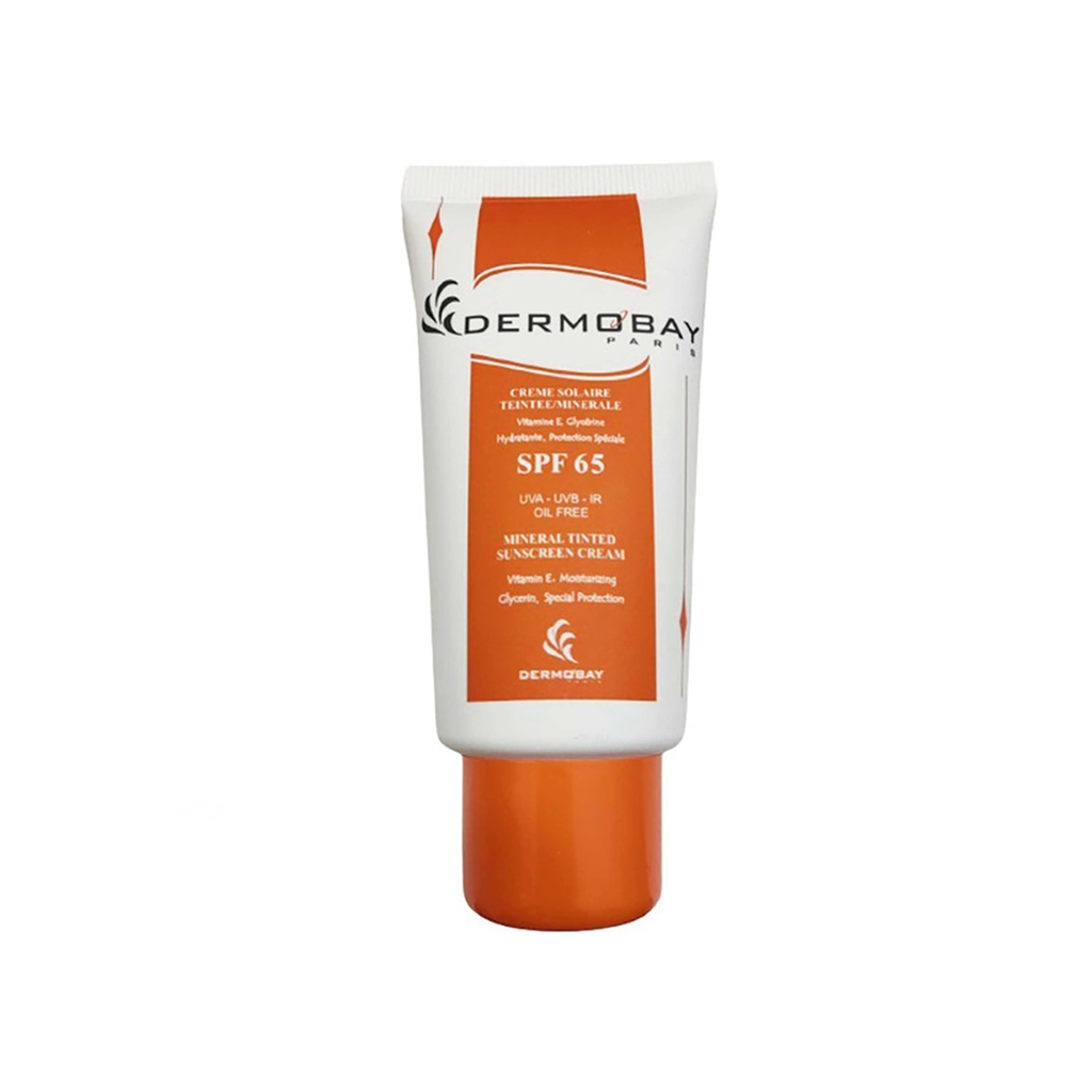 DERMOBAY-CREME-SOLAIRE-TEINTEE-MINERALE-SPF65-OIL-FREE-50-ML