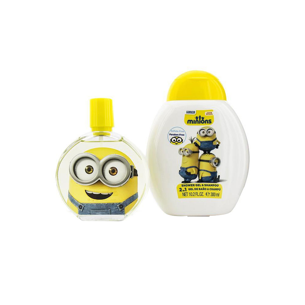 DISNEY MINIONS EDT 100 ML &amp; SHAMPOO 300 ML 3