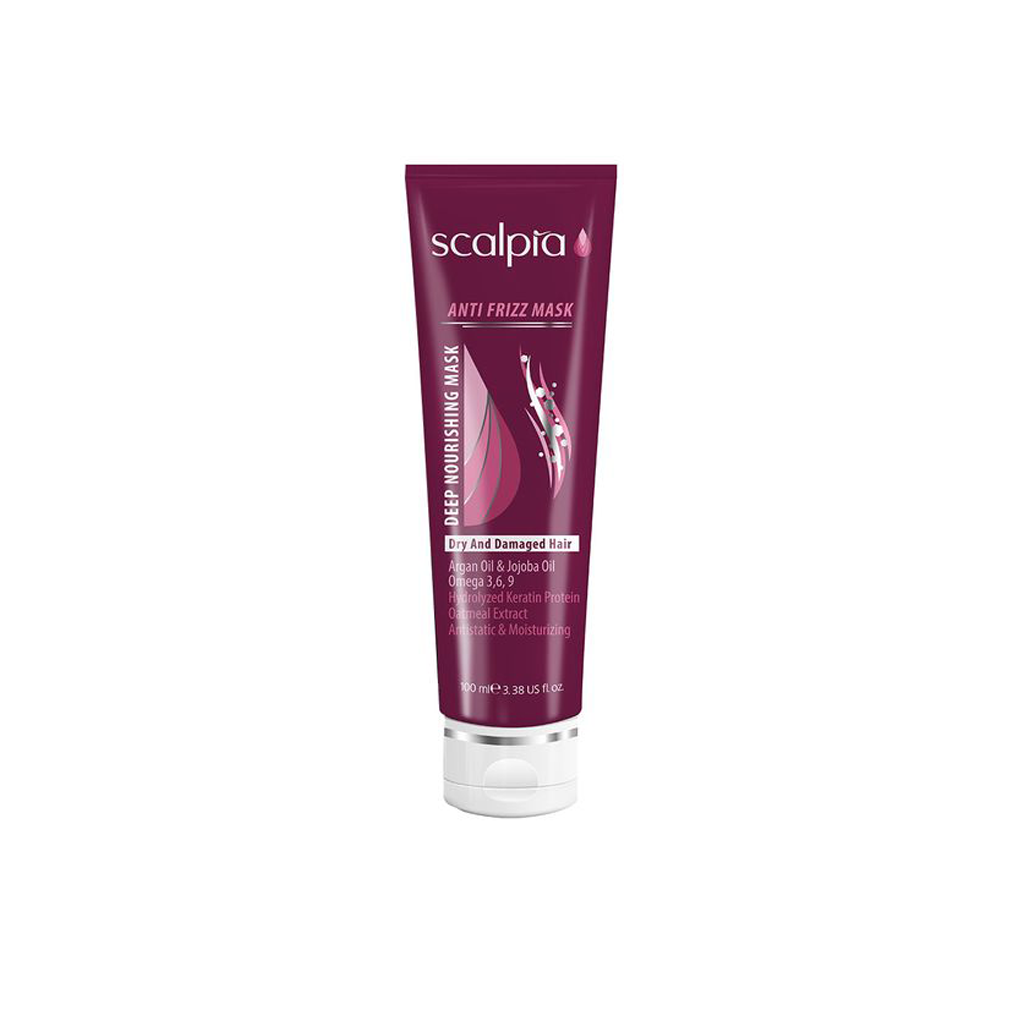 Deep-nourishing-mask-for-dry-&amp;-damaged-hair-100ml-SCALPIA