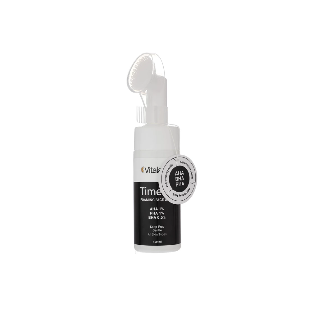 FOAM-FACE-WASH-AHA-150ML-VITALAYER