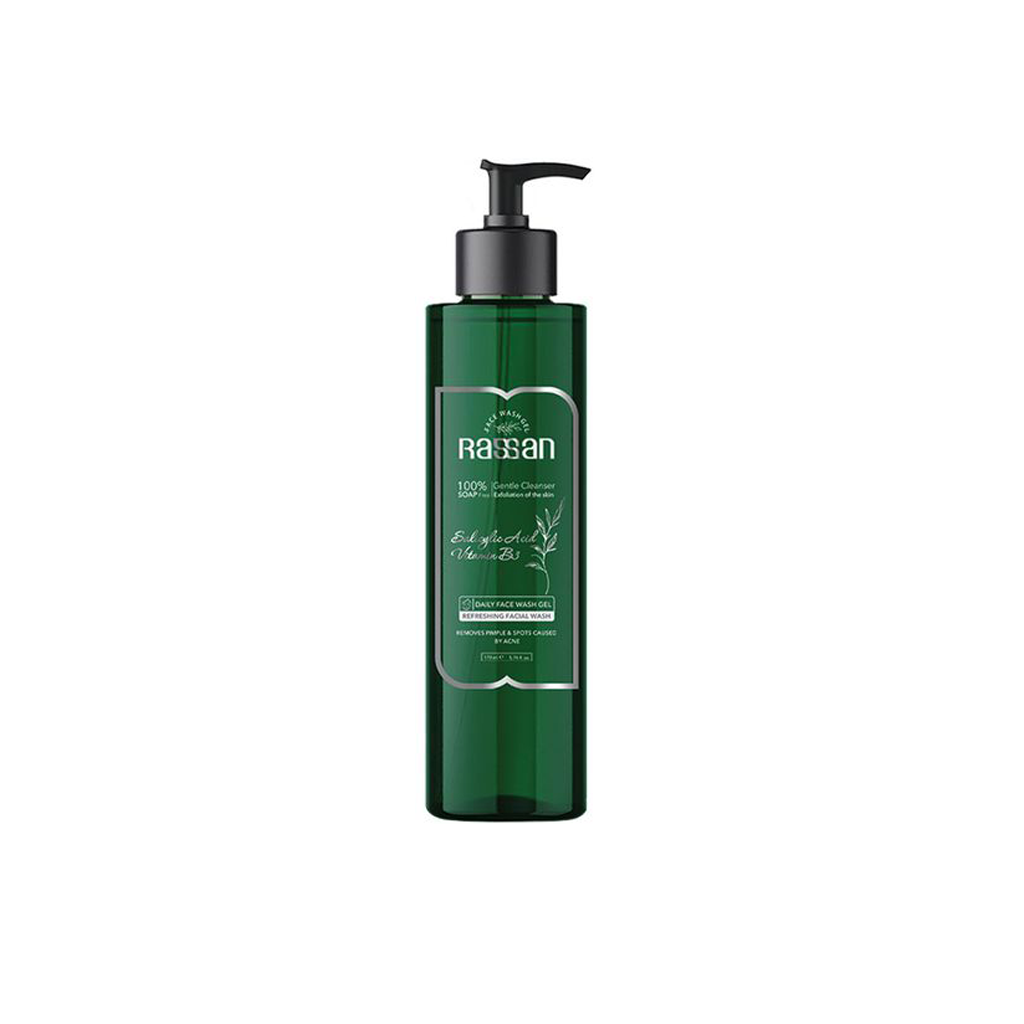 Face Cleansing Gel for Oily and Acne-Prone Skin RASSAN
