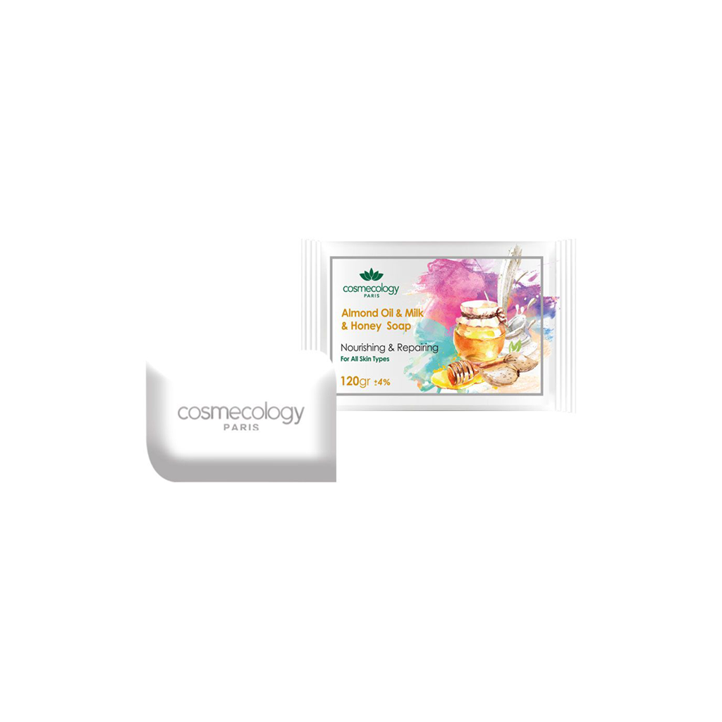 Honey-&amp;-Almond-&amp;-Milk-Soap-120gr-COSMECOLOGY1