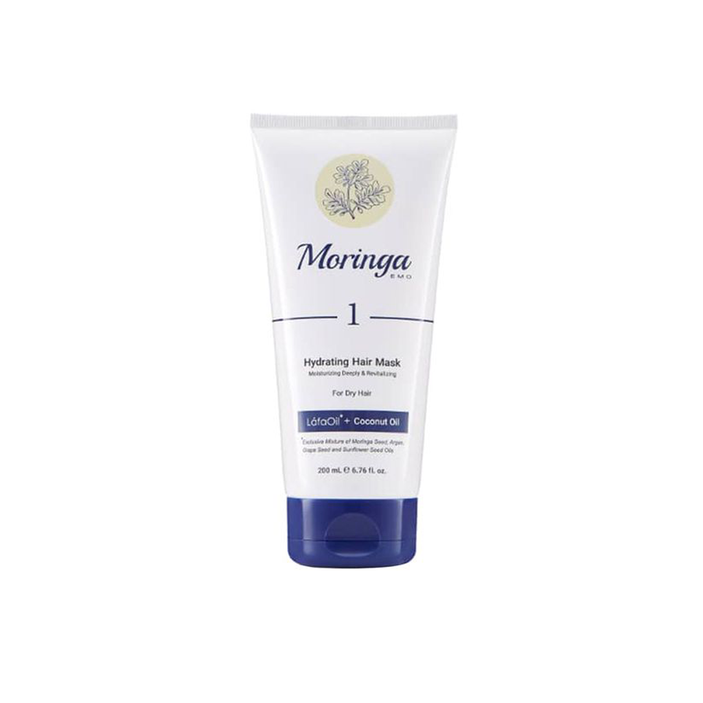 Hydrating hair mask 1 for dry hair 200 ml MORINGA EMO