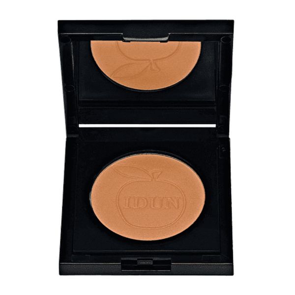 IDUN MINERALS COMPACT POWDER FINISHING 535 MAKALÖS LIGHT BROWN