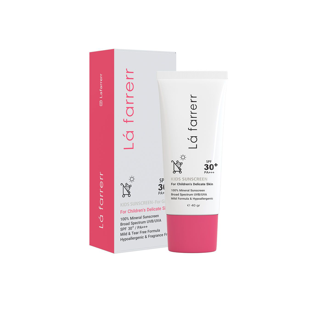 La farrerr Kids Sunscreen Cream For Children Delicate Skin Girls SPF30 40ml1