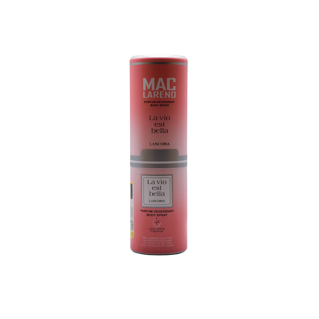 MAC-LARENO-PARFUM-DEODORANT-BODY-SPRAY-LA-VIO-EST-BELLA-LANCOMA-200-ML