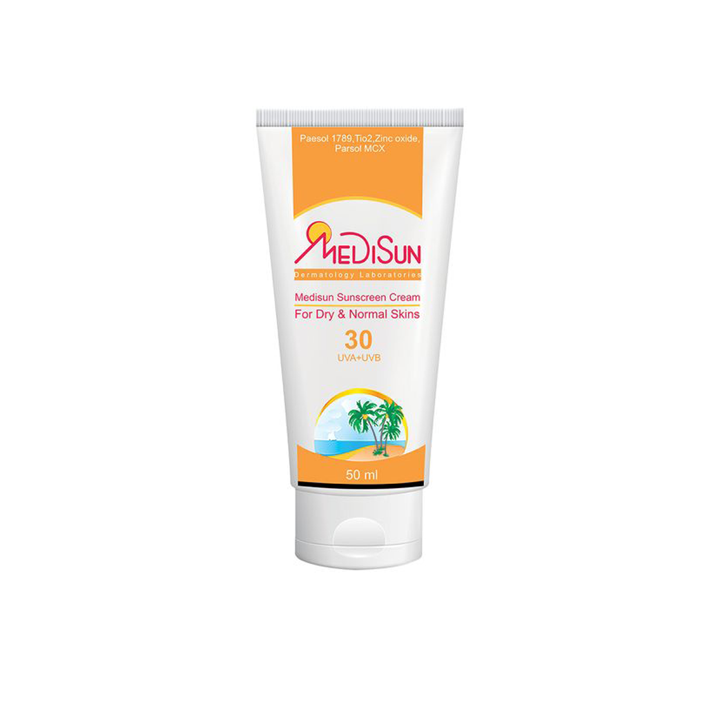 Medisun-Sunscreen-SPF30-Cream-For-Normal-&amp;-Dry-Skins-MEDISUN