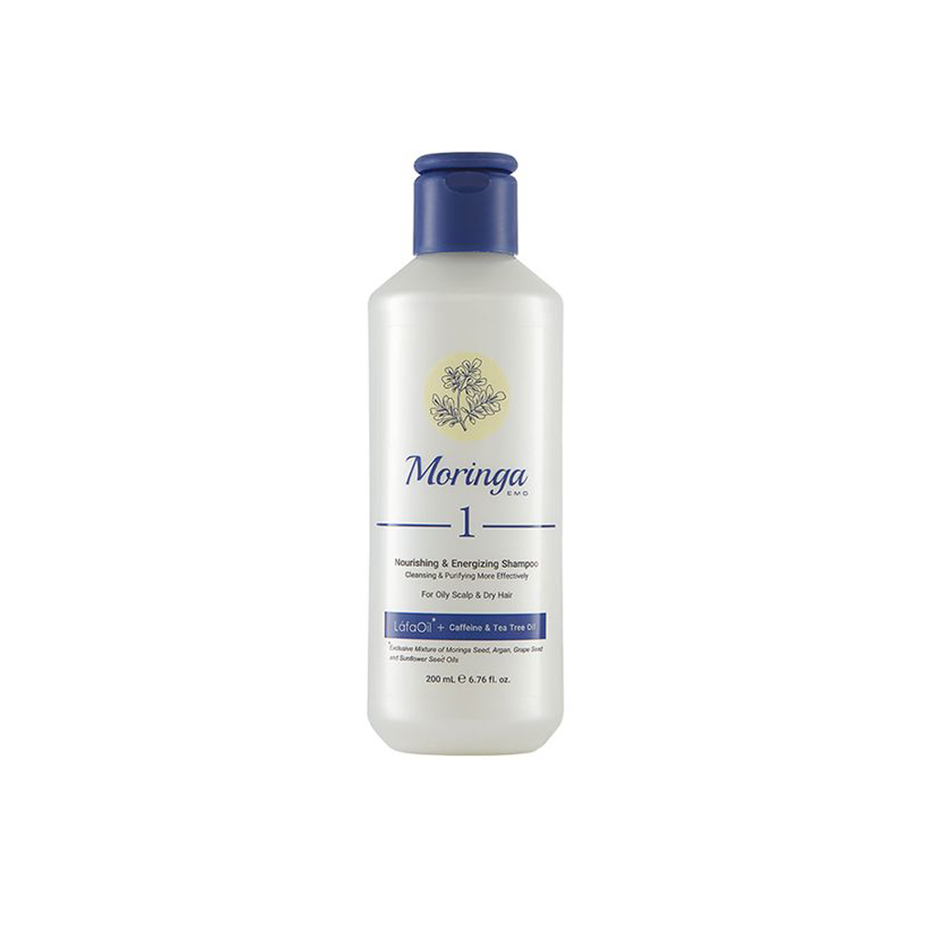 Nourishing &amp; energizing shampoo 1 for oily scalp &amp; dry hair MORINGA EMO